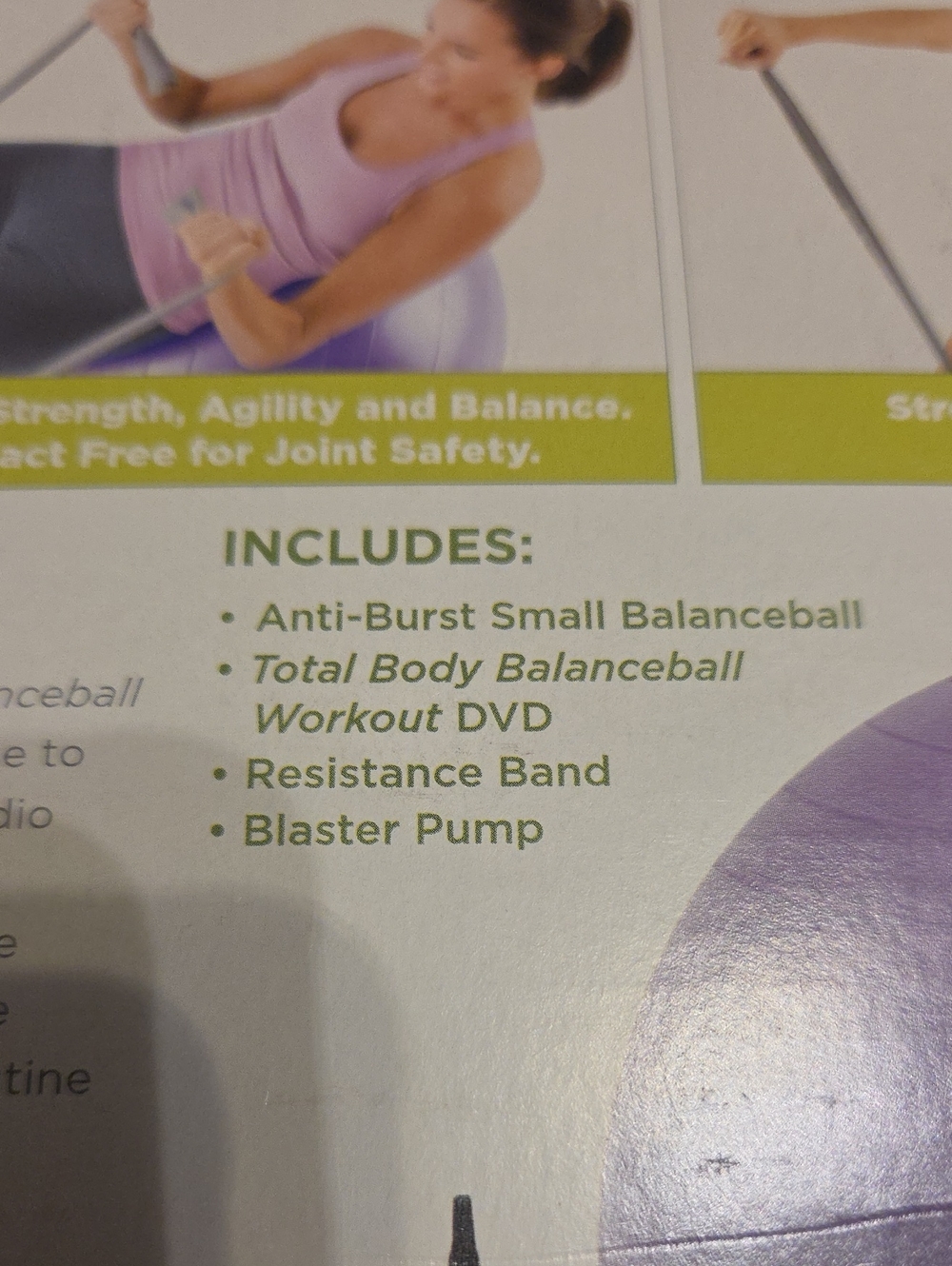 GAIAM Balanceball - Picture 3 of 4